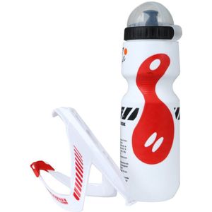 Mtb Fiets Waterfles Houder + Gal Waterkoker Mountainbike Fles Kan Kooi Beugel Cycling Drink Water Cup Rack Accessoires