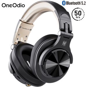 Oneodio A70 Fusion Bluetooth 5.2 Hoofdtelefoon Studio Recording Bedrade/Draadloze Hoofdtelefoon Met Delen-Poort Professionele Monitor