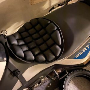 Motorfiets Air Seat Druk Kussen Tpu Water-Invulbare Zitkussen Relief Rit Seat Pad Voor Cruiser Touring Zadels