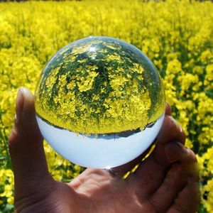 80Mm Lensball Crystal Ball Clear Glas Fotografie Kunstmatige Cristal Ball Globe Home Decor