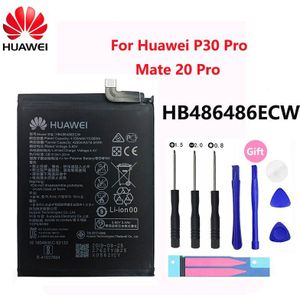 100% Originele Hua Wei Vervangende Batterij HB486486ECW Voor Huawei P30 Pro Mate20 Pro Mate 20 Pro Echt Telefoon Batterijen 4200mah