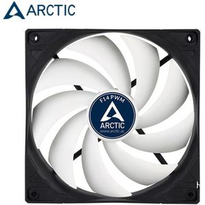 Arctic F14 Pwm REV.2 14Cm Ventilator Voor Computer Case 4pin Pmw Fan Poort 140Mm Waterkoeling Fan Voor Cpu radiator