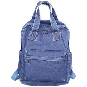 Casual Vrouwelijke Rugzak Denim School Rugzak College Tiener Meisje Schooltassen Vrouwen Student Rugzak