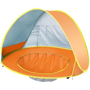 Zon Onderdak Zwembad Kids Outdoor Kids Baby Beach Tent Luifel Tent Camping Pop Up Waterdicht Anti-Uv Zonnescherm Draagbare Bal zwembad