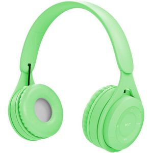 Kawaii Macaron-Stijl Met Microfoon Headset Draadloze Headset Koptelefoon Stereo Muziek Hoofdtelefoon Voor Kerstcadeau