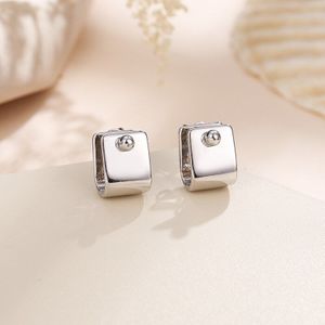 Maikale Meerdere Koreaanse Oorbellen Vierkante Koperen Plated Goud/Zilver Kleur Stud Earring Voor Vrouwen Sieraden Geometrische