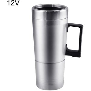 12/24V Rvs Reizen Auto Verwarming Cup Water Koffie Thee Thermische Mok Rvs Reiswaterkoker voor Auto