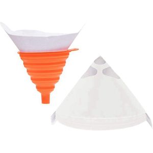 201Pcs Auto Verf Papier Verf Filter Industriële Verf Filter Kegel Sn Filter Trechter Tool