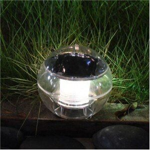 Solar Sensor Aangedreven Led Lamp Zwembad Vijver Float Globe Bal Licht Kleur Veranderende