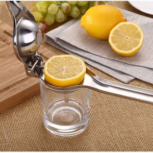 Handleiding 304 Rvs Druk Lemon Lime Oranje Juicer Citrus Citroen juicer keuken bar Keukenmachine Gadget Cuisine Gereedschap
