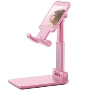 Joylove Luxe Telescopische Folding Smart Telefoon Tablet Stand Verstelbare Houder Voor Iphone Samsung Huawei Xiaomi Desktop Ondersteuning