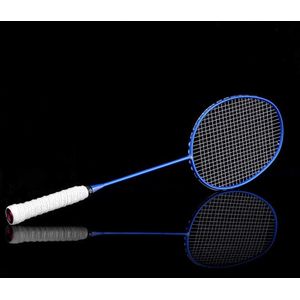 Graphite Enkele Badminton Racket Professionele Carbon Fiber Badminton Racket Met Draagtas