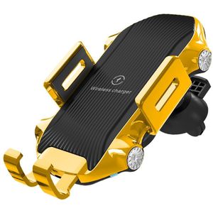 Automatische Spannen Auto Draadloze Oplader Telefoon Houder Voor Iphone XS MAX XR 8 Plus X Samsung Note 10 + S9 mount Air Vent Inductie