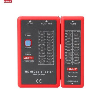 UNI-T UT681HDMI Hdmi-Mini Kabel Tester Netwerk Kabel Tracker Led Display Manual/Auto Power Off