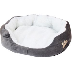 Transer Warm Double-Kussen Hond Puppy Bed Zachte Fleece Hond Huis Huisdier Bed Voor Hond En Kat Hond Kennel @ 0.5