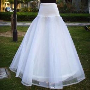 Womens A-lijn 1-Hoop Fishtail Petticoat Bridal Volledige Lengte Gelaagde Baljurk Slips Tule Onderrok Crinoline Voor Trouwjurk
