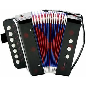 7 Toetsen 3 Knoppen Mini Accordeon Keyboard Muziekinstrument Kinderen Educatief Speelgoed Muziekinstrument