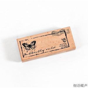 Vintage Film Label Achtergrond Decoratie Stempel Houten Stempels Voor Scrapbooking Briefpapier Diy Craft Standaard Stempel