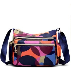 Casual Schoudertassen Voor Vrouwen Oxford Doek Moeder Messenger Bag Dames Sling Handtassen Outdoor Crossbody Multi-Pocket Purse