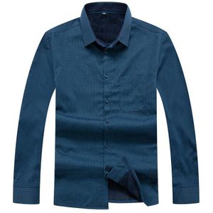 8XL 7XL 6XL Shirt Mannen Winter Kleding Casual Dikke Warme Shirt Mens Kasjmier Lange Mouwen Shirts Eenvoudige Streetwear plus Size