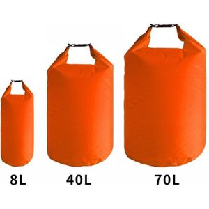 3 Delige Set 8L 40L 70L Waterdichte Tas Voor Zwemmen Rafting Kajakken Rivier Trekking Drijvende Zeilen Canoing Varen Dry Bag