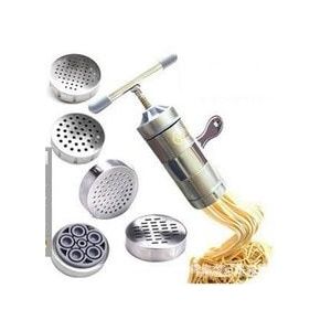 DUOLVQI Handleiding Noodle Maker Keuken Pasta Spaghetti Druk pates Machine Groente Fruit Juicer Persmachine Bakken Tools