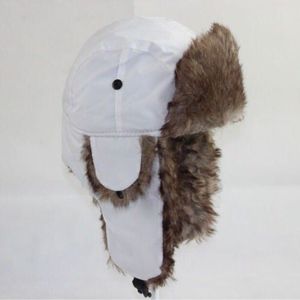Men's Women's Winter Warm Trapper Aviator Hat Fur Earflap Russian Ushanka Ski Cap
