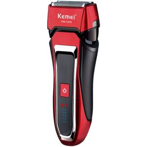 Mannen Krachtige Scheerapparaat Voor Mannen Wasbare Elektrische Scheerapparaat Baard Oplaadbare Stoppels Scheerapparaat Nat Droog Hoofd Scheren Machine