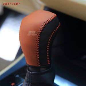Lederen Versnelling Hoofd Pookknop Gear Cover Voor Toyota Highlander Lederen 1Pc Per Set