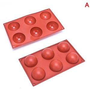 Half Ball Silicone Pudding Chocolate Candy Mold Cake Decor Bakvorm Gereedschap