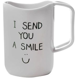 1 Pc Huishoudelijke Mondwater Cups Met Handvat Badkamer Paar Borstelen Cup Tandenborstel Magazijnstelling Leuke Plastic Tand Mokken