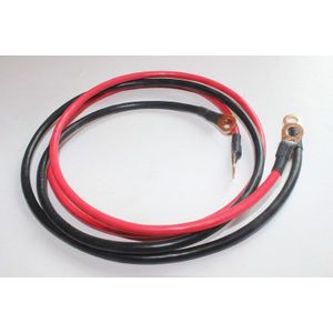 2WG Lug Ring Negatieve Positieve Power Parallel Serie Verbinding Terminal Koperdraad Batterij Omvormer Kabels voor Solar RV Auto