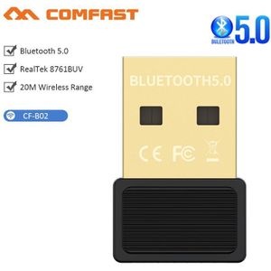 2 In 1 Usb Bluetooth 5.0 Adapter Dongle Voor Pc Speaker Draadloze Muis Muziek Audio Ontvanger Zender Bluetooth 5.0