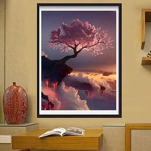 MuchoWow© Canvas Schilderij 120x80 cm Kamer Muur Decoratie Woonkamer Slaapkamer Room Decor Wall Decoration Art Painting Uil - Rozen - Blauw - Bloemen