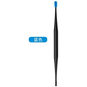 1Pc Zachte Siliconen Dubbele Hoofd Oor Pick Oor Schoon Tool Double-Ended Earpick Ear Wax Curette Remover Oor cleaner Spiraal
