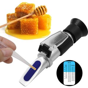 Honing Automatische Monitoring Refractometer Suiker Meter Voor Honing Hydraterende 58-92% Verhouding Bereik Honing Tester Meting