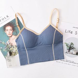 Svokor Naadloze Beha Sexy U-Vormige Terug Tube Top Katoen Bralette Beha Draadloze Vrouwen Lingerie Brasserie Fitness Ondergoed