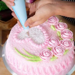 34/69/73 Stks/set Taart Decoreren Gereedschappen Cupcake Decorating Kit Bakken Levert Draaitafel Stand Spuitzakken Gebak tool