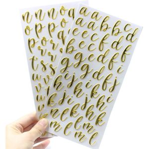 Kleine Letters zelfklevende Stickers voor Scrapbooking/DIY Ambachten/Kaart Maken Decoratie