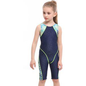 Kid Meisjes Een Stuk Badpak Mouwloze Zwemmen Badpak Beachwear Racerback Badmode Boyshorts Rash Guard Wetsuits