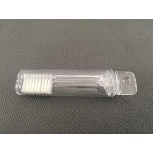 Orale Draagbare Mini Wegwerp Opvouwbare Reizen Mond Schoonmaken Camping Tandenborstel Wandelen Tandenborstel Gebitsreiniging Gereedschap Femme