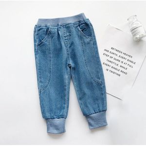 Herfst Lente Baby Jeans Voor Jongens Broek Kinderkleding Katoen Casual Kinderen Tiener Denim Broek Broek 5