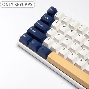 125 Toetsen Double Shot Oem Profiel Rudy Pbt Keycap Dikke Voor Filco Ducky Ikbc Mechanische Gaming Toetsenbord Mini Layout