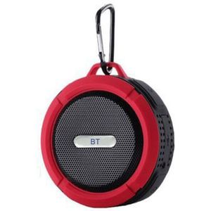 C6 Mini Draadloze Bt 5.0 Speaker Subwoofer Outdoor Waterdichte Draagbare Klankkast Stereo Geluid Met Microfoon Usb Oplaadbare