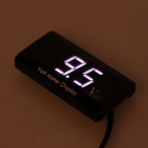 Dc 8-16V Led Digitale Display Voltmeter Voltage Meter Volt Voor 12V Auto 'S Voertuigen