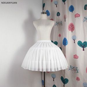 Baljurk Korte Jurk Onderrok Cosplay Petticoat Chiffon Tow Bones Lolita Petticoat Ballet Rockabilly Crinoline