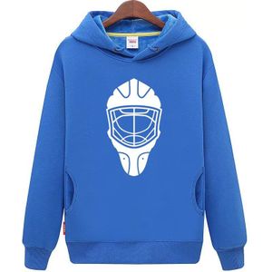COLDOUTDOOR goedkope unisex navy hockey hoodies Sweatshirt met een hockey masker voor mannen & vrouwen