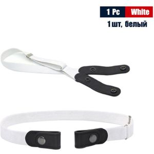 Geen Gesp Show Riem Voor Mannen Gesp Gratis Stretch Riem Voor Jeans Broek, Geen Gedoe Taille Riem