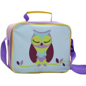 Leuke Cartoon Lunch Tas Voor Vrouwen Meisje Kinderen Thermische Geïsoleerde Waterdichte Lunchbox Tote Voedsel Picknick Tas Melk Fles Pouch