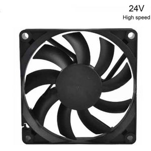 12V/24V Laag/Midden/Hoog/Ultra-Hoge Snelheid Koelventilator Rustige Borstelloze Cooler ventilator Voor Pc Laptop Computer Cpu